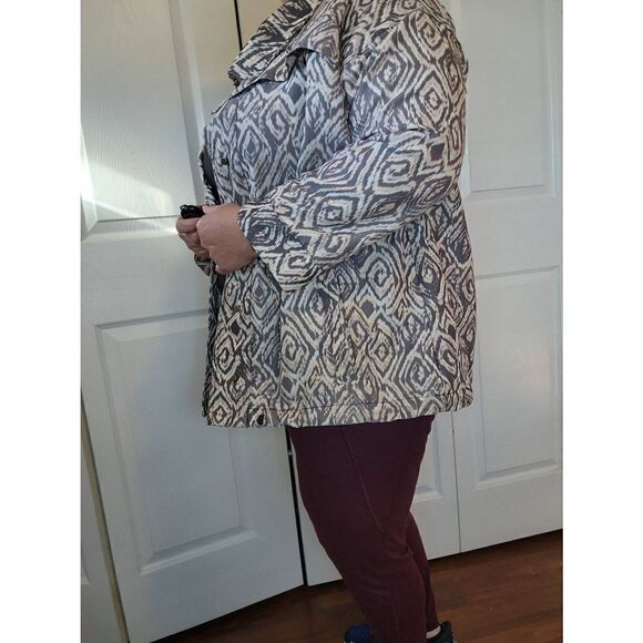 NYDJ Diamond Wood Trench - Picture 4 of 11